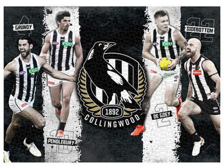 1000pc AFL Colingwood Magpies 4 Player Online now