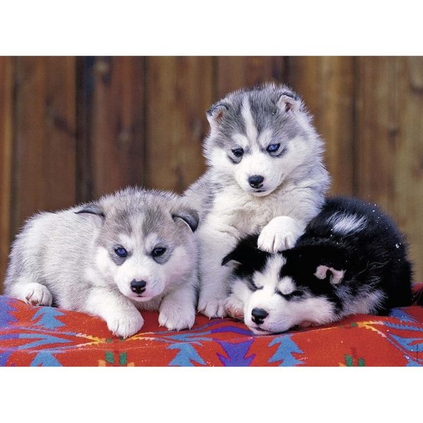 200pc Mignons Huskies Puzzle For Discount