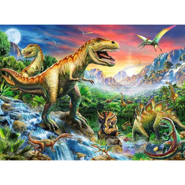 100pc Time of the Dinosaurs Puzzle Supply