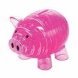 3D Pink Piggy Bank Crystal Puzzle Online Hot Sale