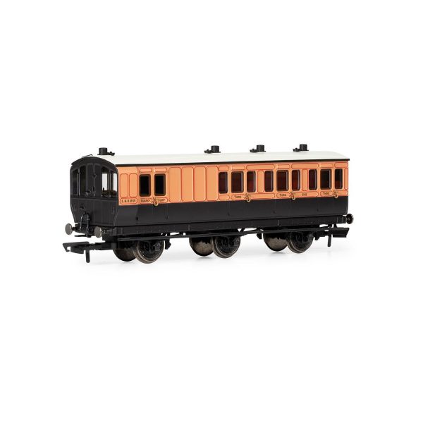 LSWR 6 WHEEL COACH 3RD CLASS 648  ERA 2 For Discount