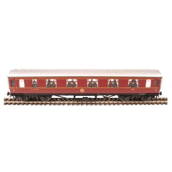 LMS Corridor 1st Class Crimson Lake Discount