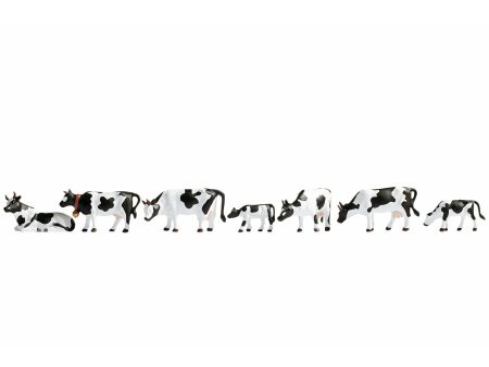 HO Black and White Cows 6 Sale