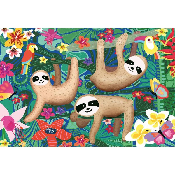 2x24pc Koalas and Sloths Puzzle on Sale