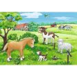 2x12pc Baby Farm Animals Puzzle For Sale