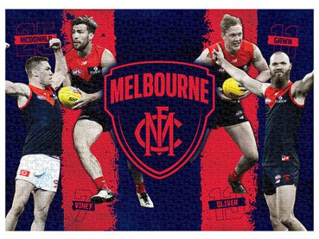 1000pc AFL Melbourne Demons 4 Player Online Hot Sale