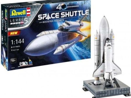 1 144 Gift Set Space Shuttle and Booster Rockets 40th Anniversary Fashion