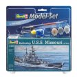 1 1200 Battleship USS Missouri (WWII) Model Set For Sale