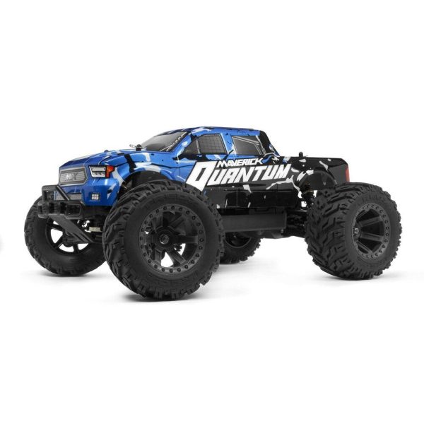 MV150100 Quantum MT 1 10 4WD Brushed Electric Monster Truck Black Blue Online Hot Sale