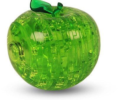 3D Green Apple Crystal Puzzle Discount