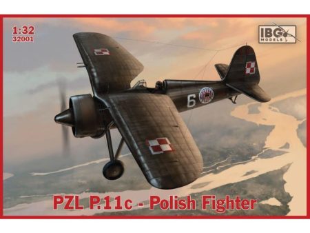 32001 1 32 PZL P.11c Polish Fighter Plastic Model Kit Online now