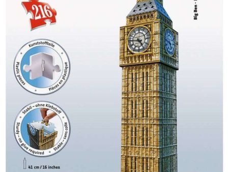 216pc Big Ben 3D Puzzle Online Sale