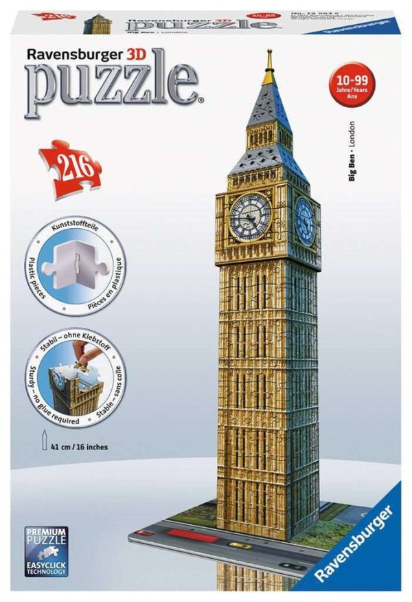 216pc Big Ben 3D Puzzle Online Sale