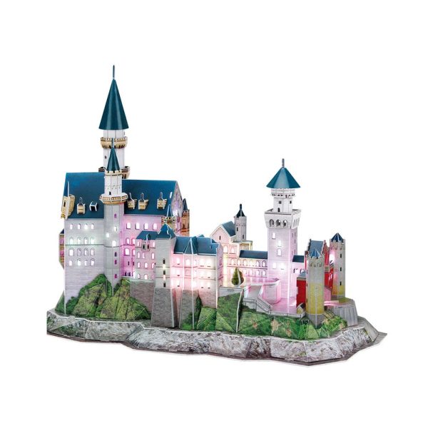 128pc Neuschwantstein Castle 3D LED For Discount