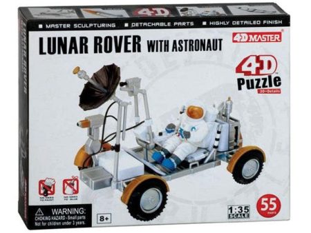 LUNAR ROVER W ASTRONAUT 4D PUZZLE For Discount