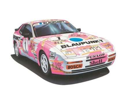 1 24 Porsche 944Turbo Racing Fashion