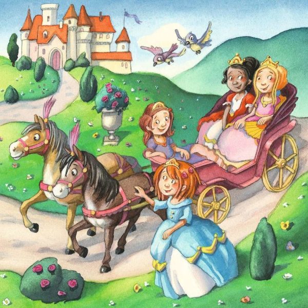 3x49pc Little Princesses Online