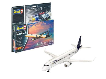 1 144 Embraer 190 Lufthansa New  Livery Model Set For Discount