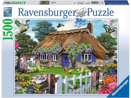 1500pc Howard Robinson Cottage Puzzle Hot on Sale