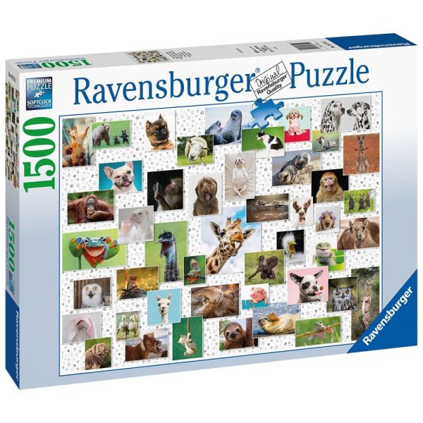 1500pc Funny Animals Puzzle Online Sale