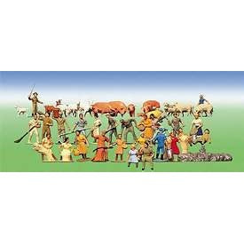 HO Farm Figures 36pcs Online