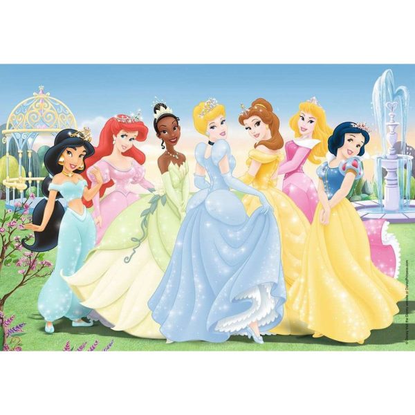 2x24pc Disney Princesses Gathering Puzzle Cheap