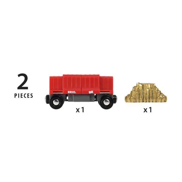 Gold Load Cargo Wagon 2 pcs Online