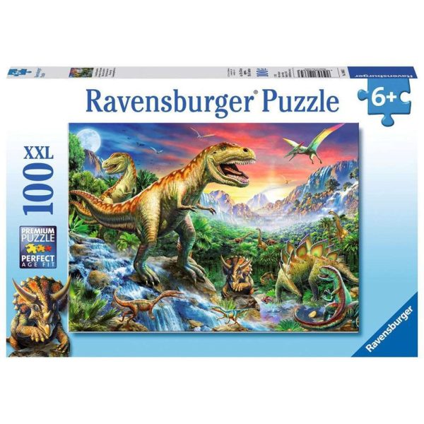 100pc Time of the Dinosaurs Puzzle Supply