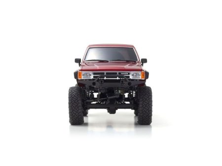 32522MR 1 24 MINIZ 4x4 MX01 Readyset Toyota 4Runner Hilix Surf Metallic Red Online Sale