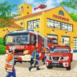 3x49pc Fire Brigade Run Puzzle Cheap